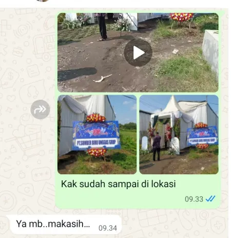 Pengiriman Karangan Bunga Tambakan Gubug